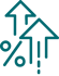 Arrows-percentage-teal