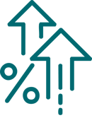 Arrows-percentage-teal