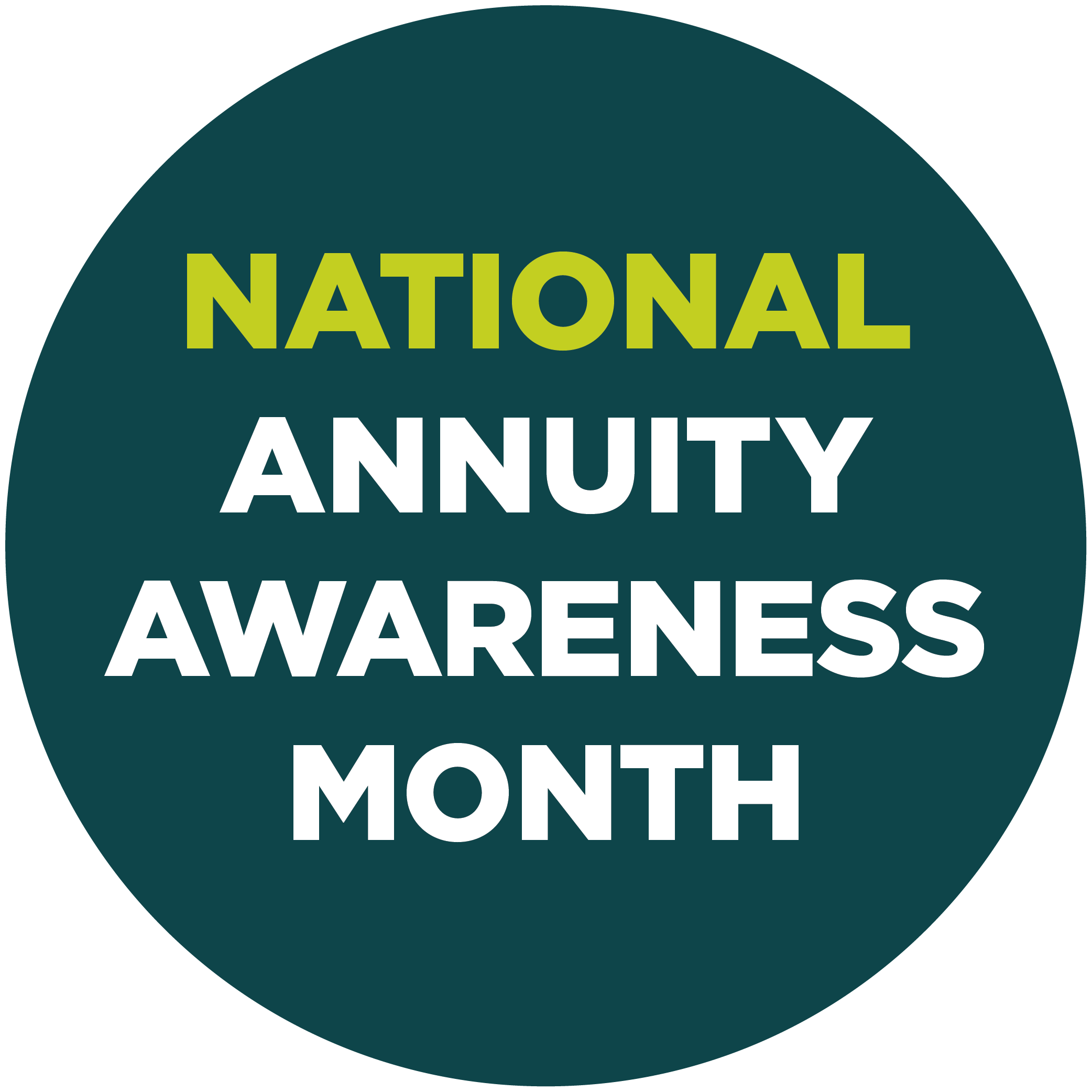 AnnuityAwarenessMonth_CircleGraphic_DarkTeal